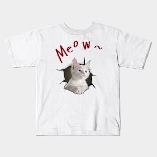 cute cat Kids T-Shirt